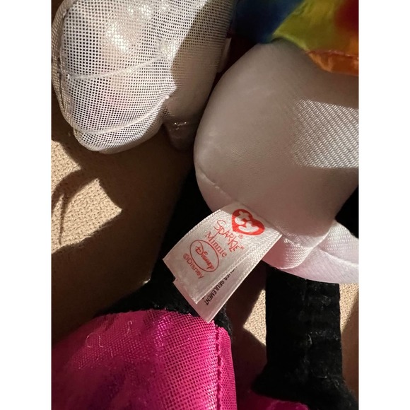 Disney Ty  Sparkle Minnie Mouse plush - Picture 5 of 5